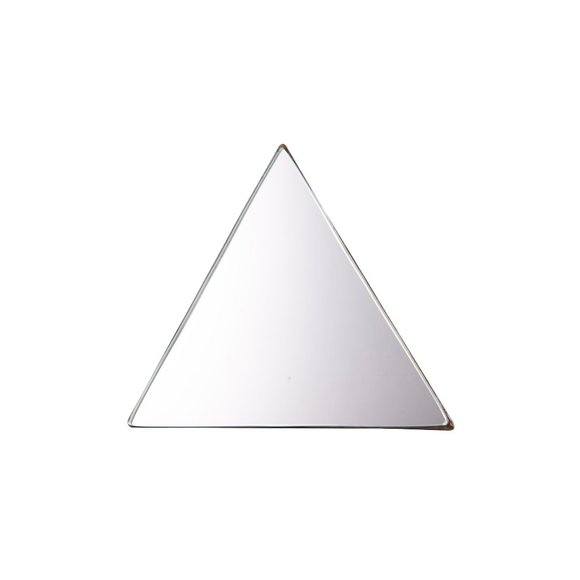 Pyramid Table Mirror Ornament in Rose Gold Finish - Picture 4 of 5